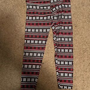 Flirtitude active christmas patterned leggings